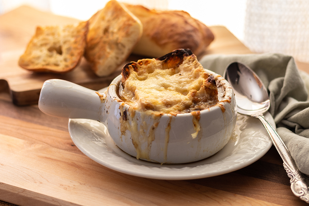 mushroom onion soup